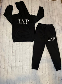 Youth Black Sweatsuit