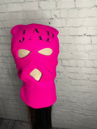 Hot Pink Ski Mask