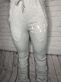 Gray Stacked Sweats